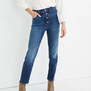 Madewell perfect vintage crop in Barnsdale wash